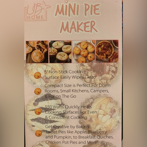Mini Pie Maker - NEW!! - Picture 2 of 5